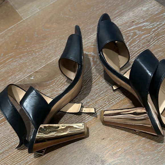 Banana Republic Black Strappy Heels - Picture 4 of 8